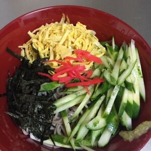 冷やし☆たぬき蕎麦